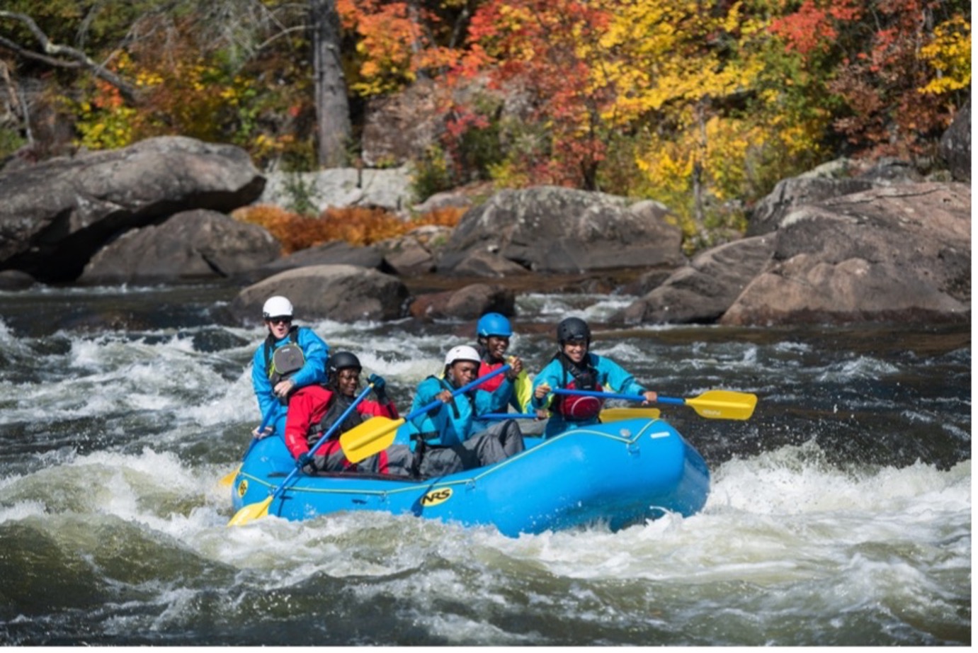Rafting on the Hudson River